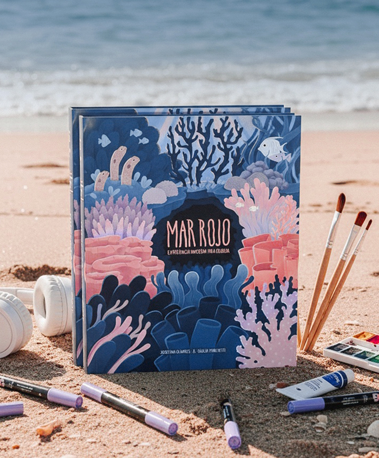 Coloring Book del Mar para Adultos | MAR ROJO Experiencia Inmersiva
