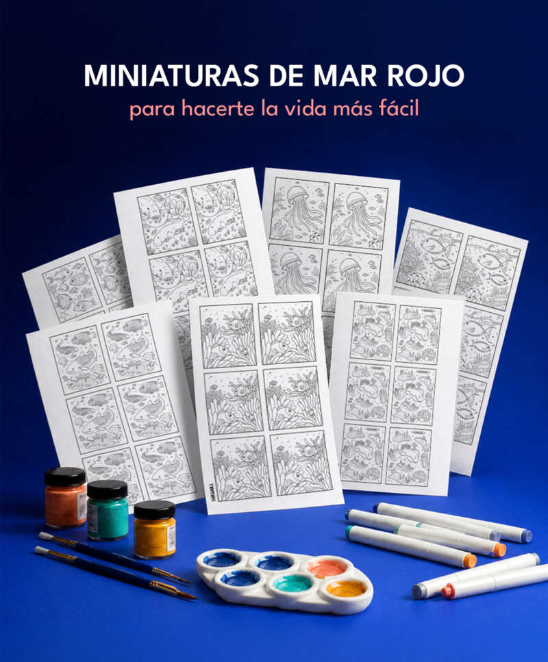 MINIATURAS MAR ROJO | Para Hacerte La Vida Más Fácil